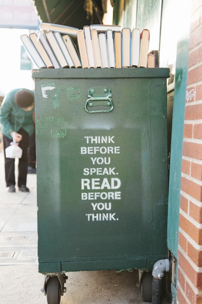 Think before you speark read before you think